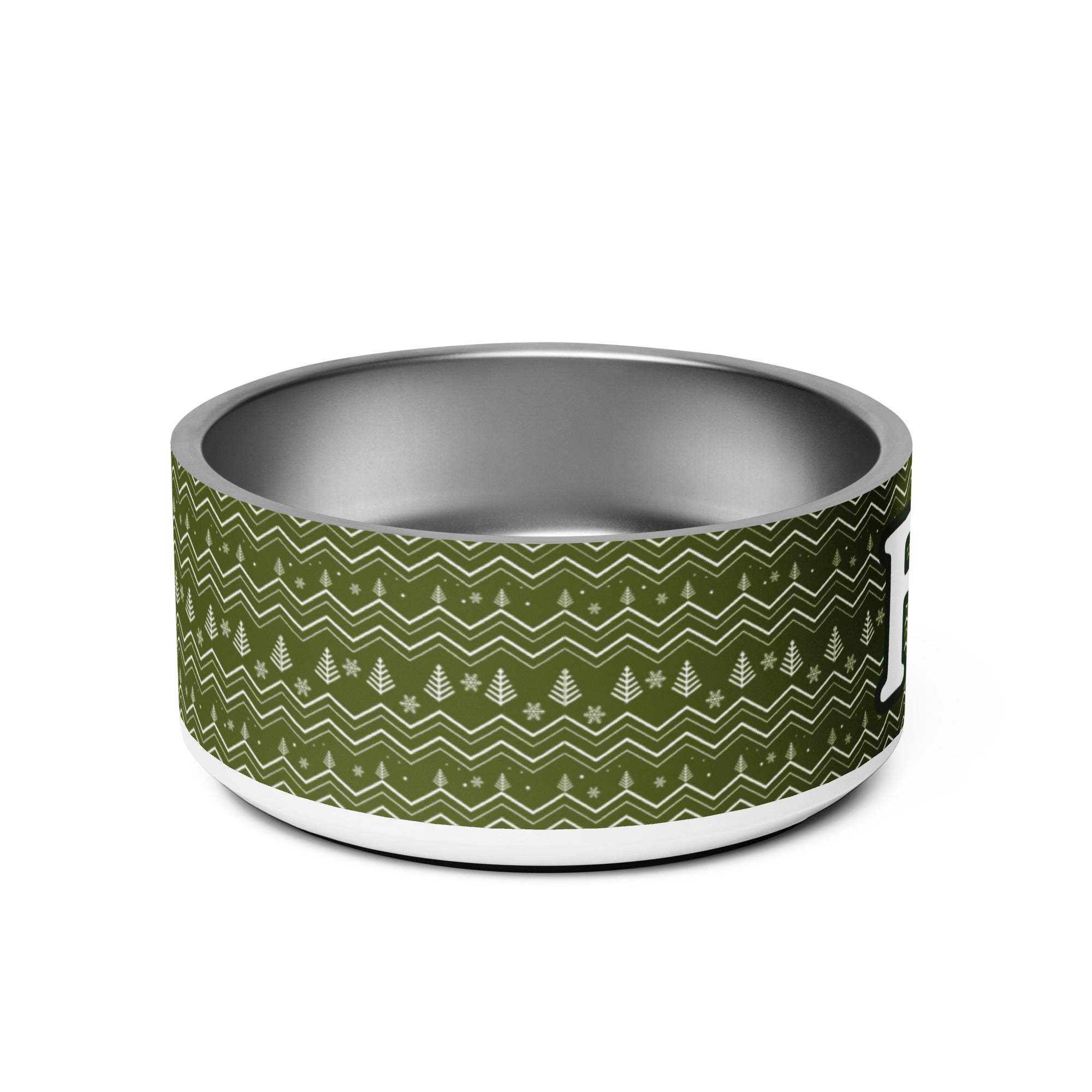 Christmas Minimalist Pattern Pet bowl