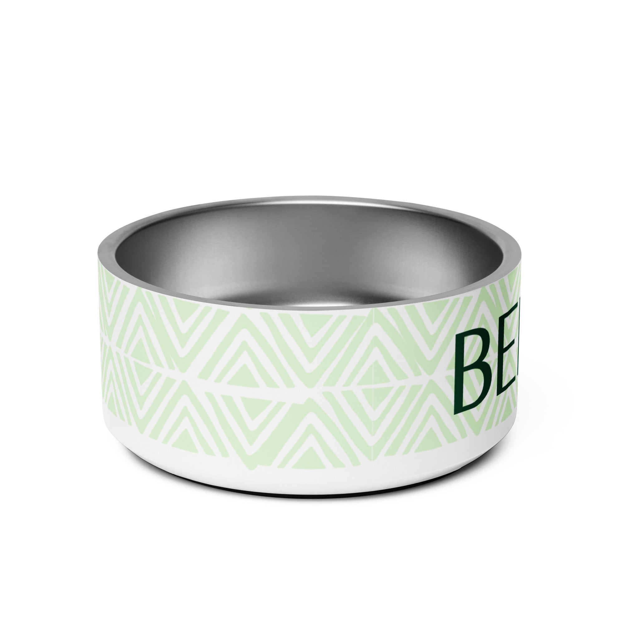 Minty Green Personalized Pet bowl