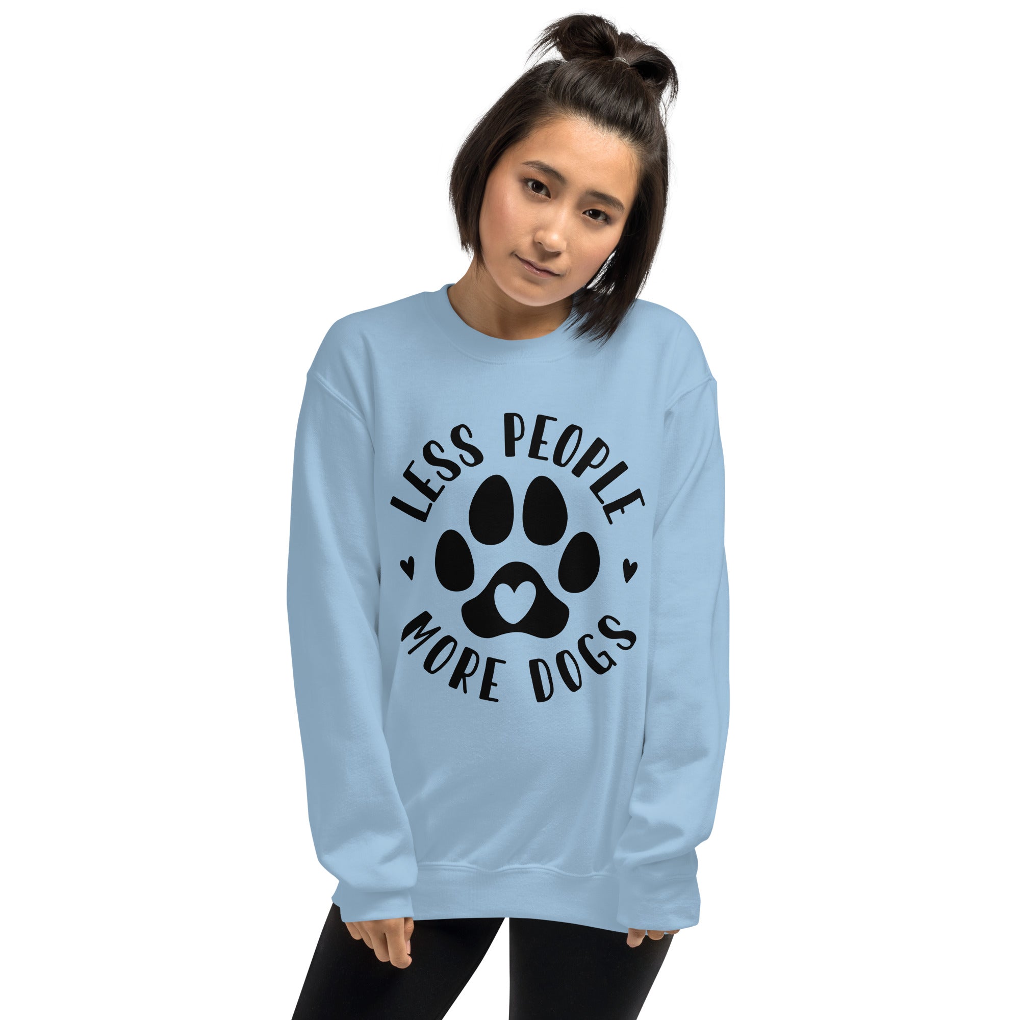 Less People More Dogs Unisex Sweatshirt