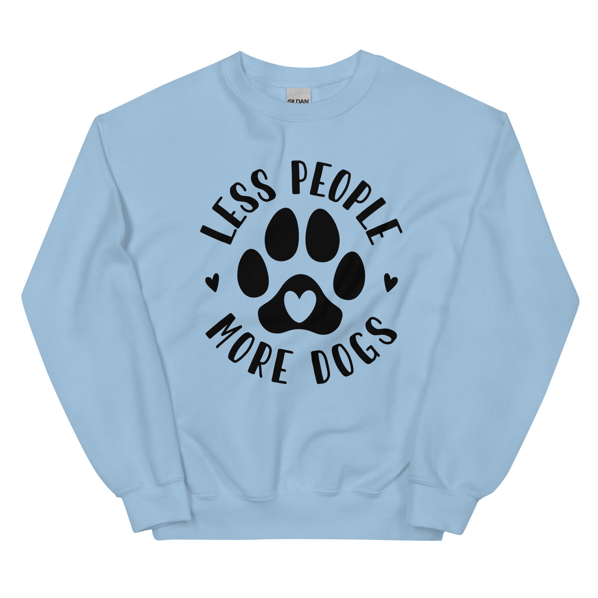 Less People More Dogs Unisex Sweatshirt