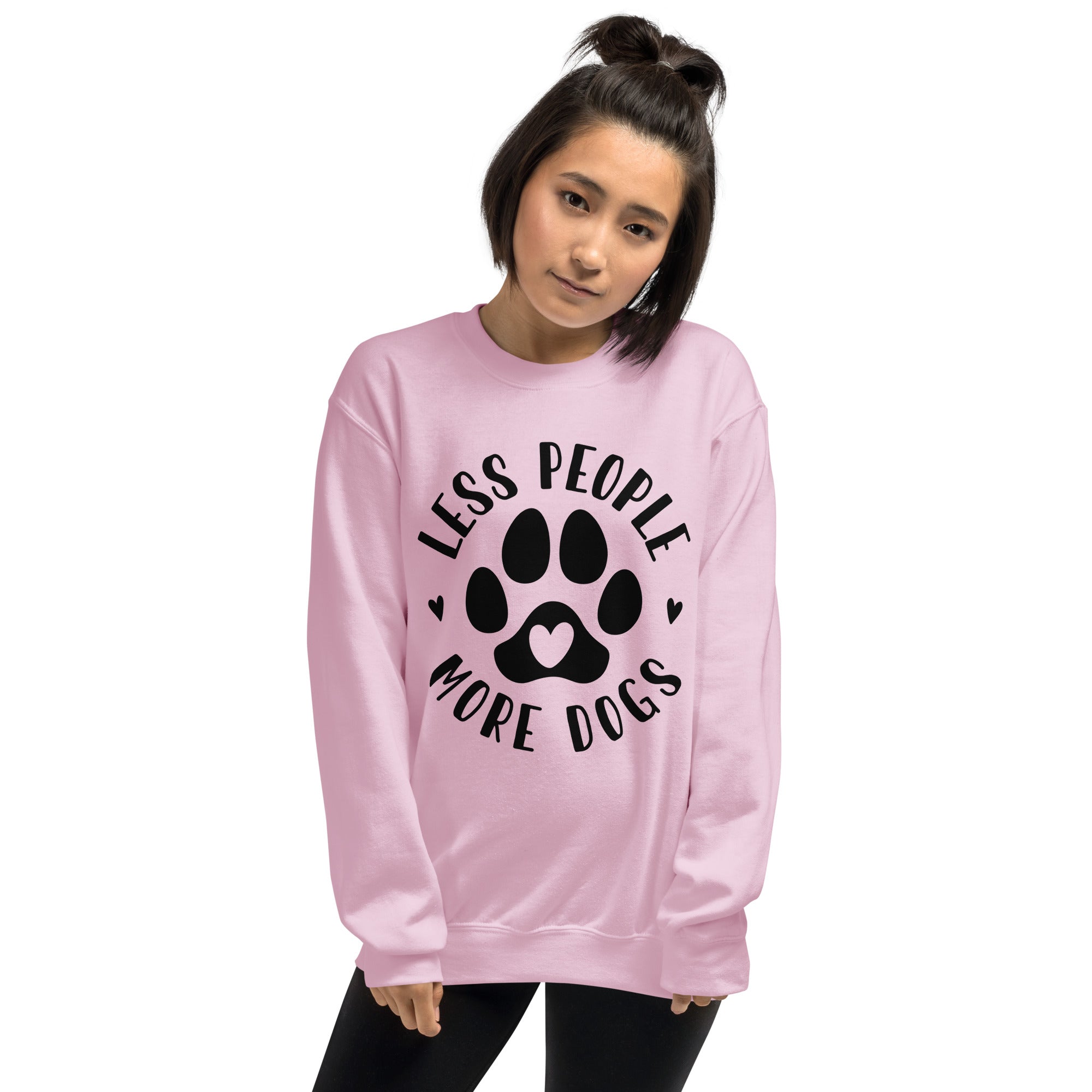 Less People More Dogs Unisex Sweatshirt