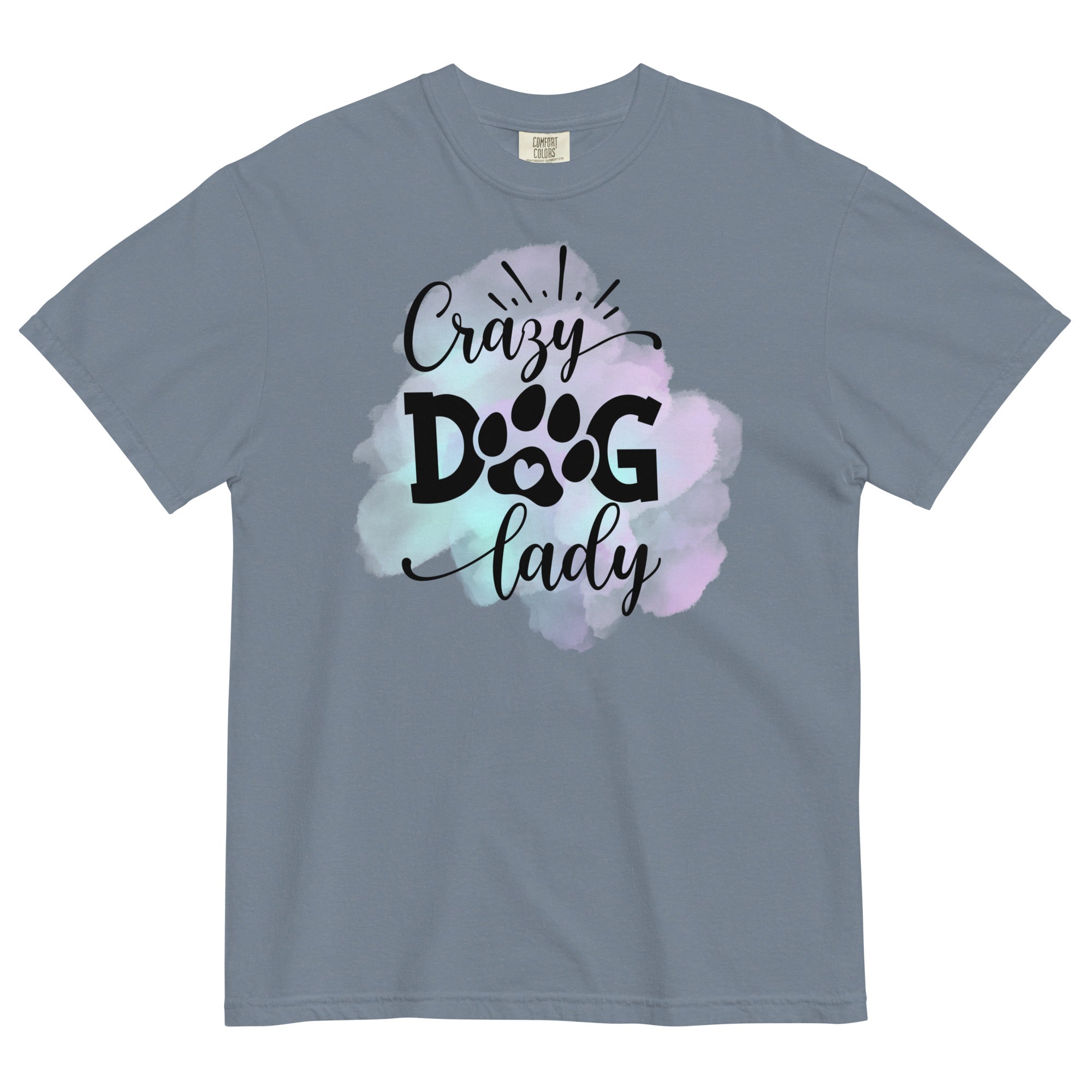 Crazy Dog Lady Heavyweight t-shirt