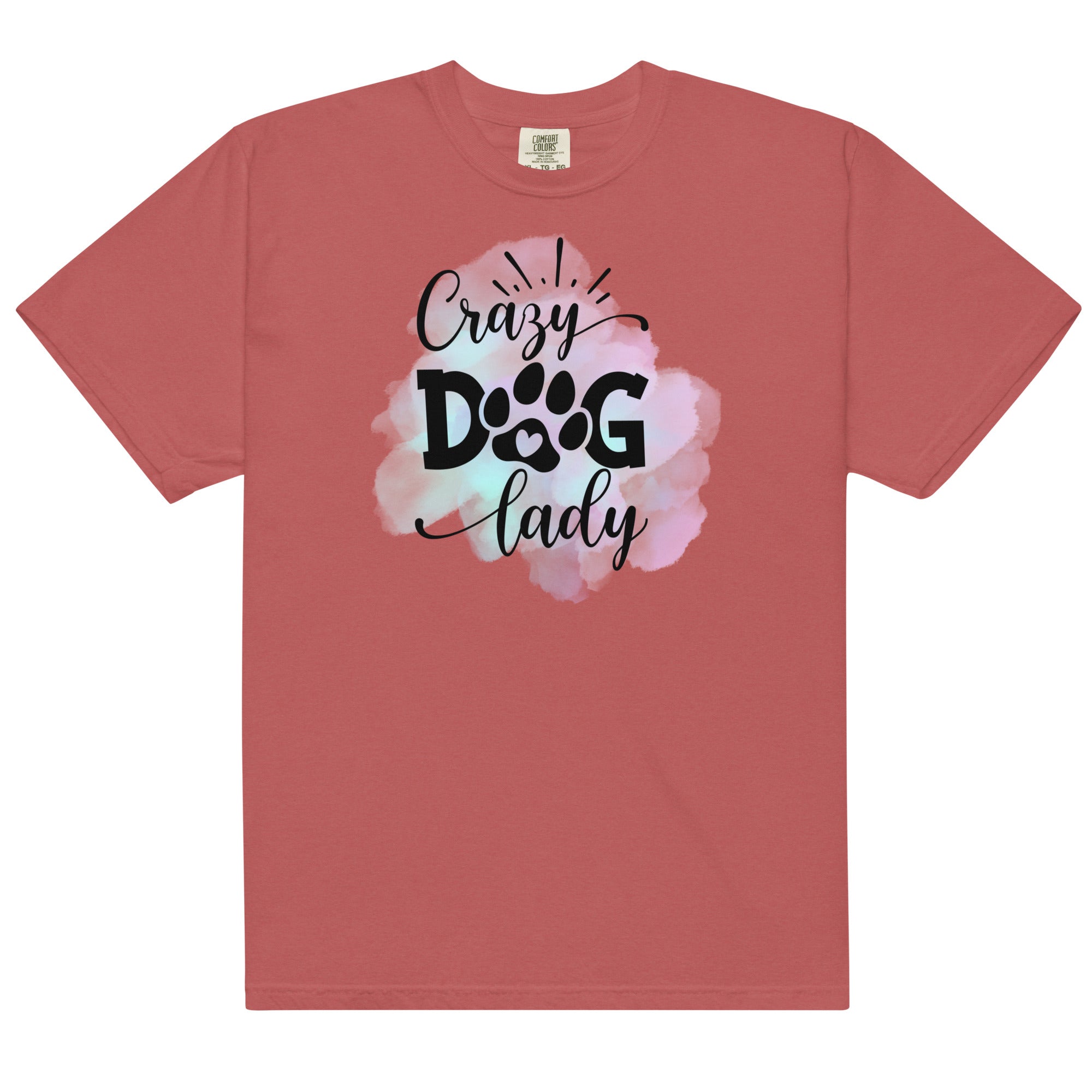 Crazy Dog Lady Heavyweight t-shirt