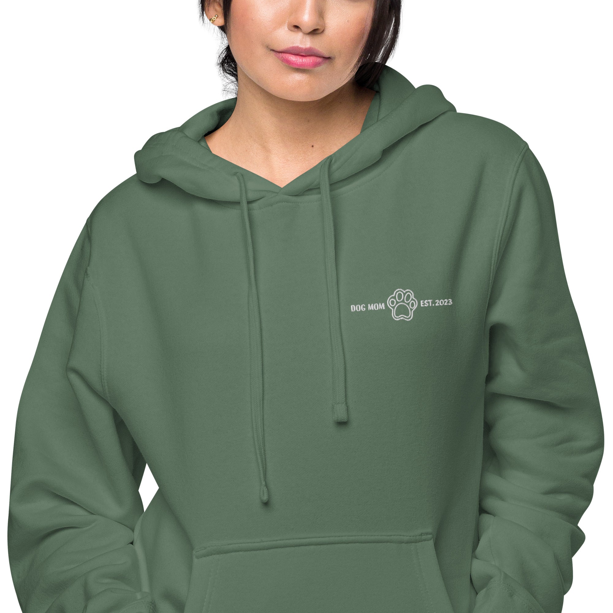 Pet Dog Mom Pigment-dyed Hoodie