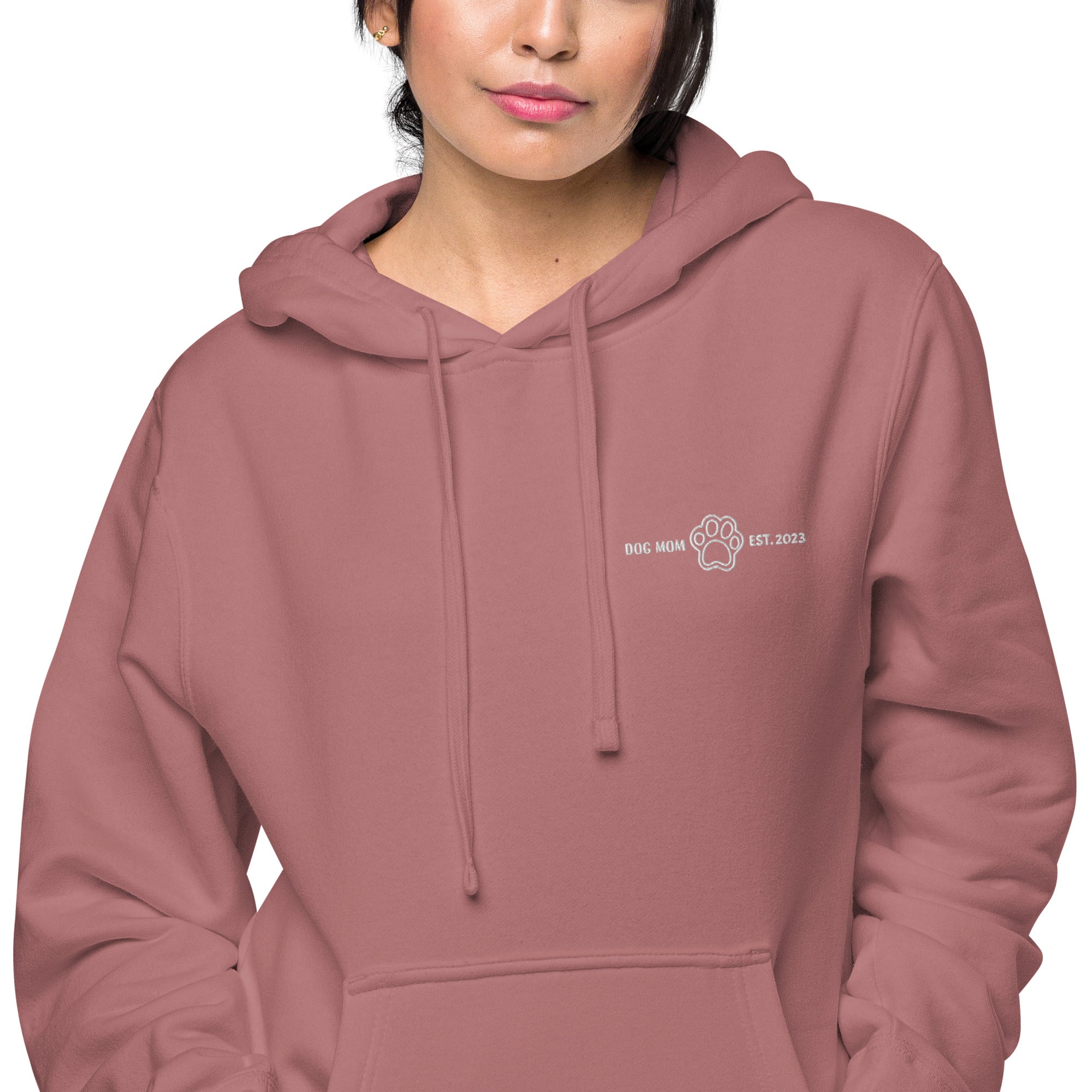 Pet Dog Mom Pigment-dyed Hoodie