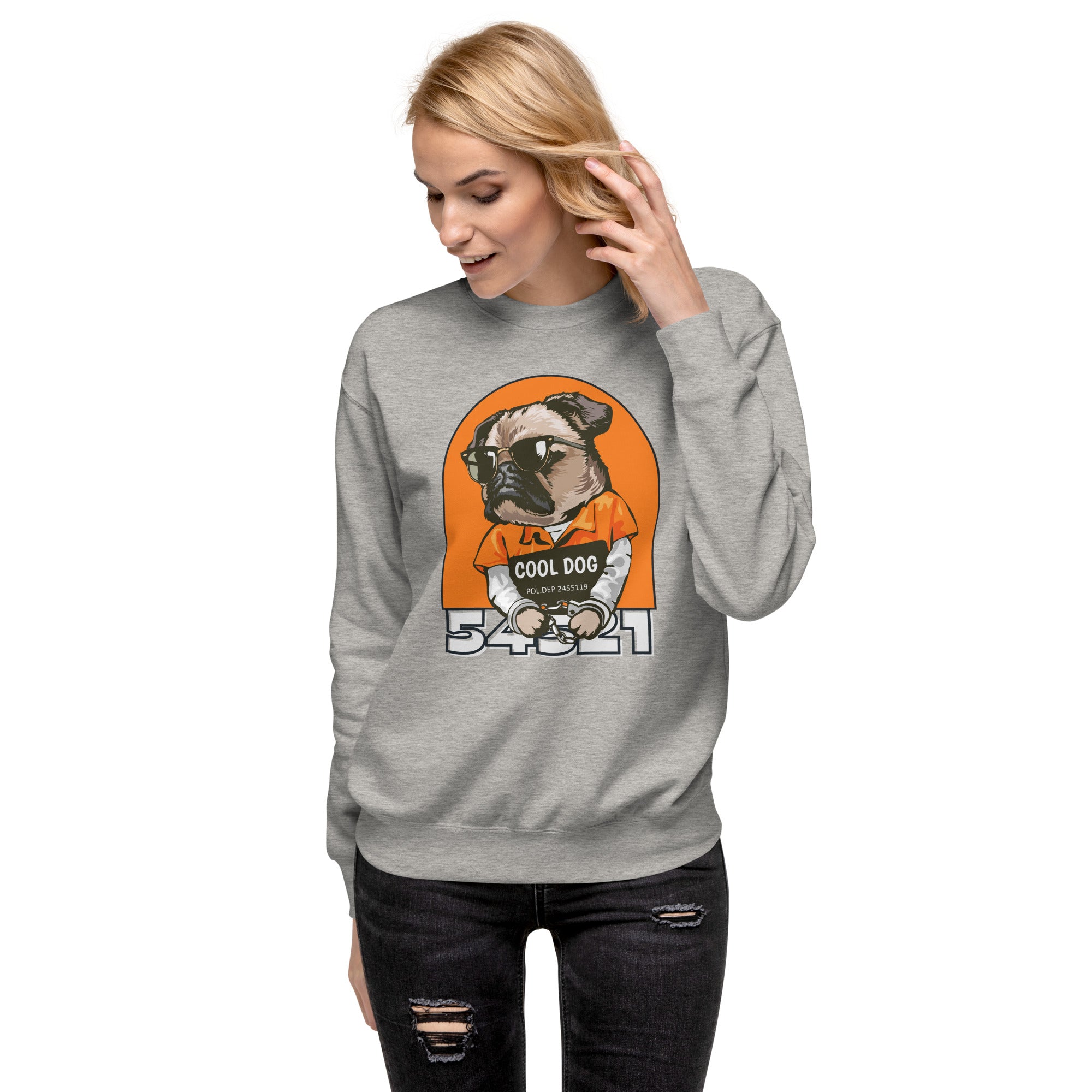 Tough Bulldog Unisex Premium Sweatshirt