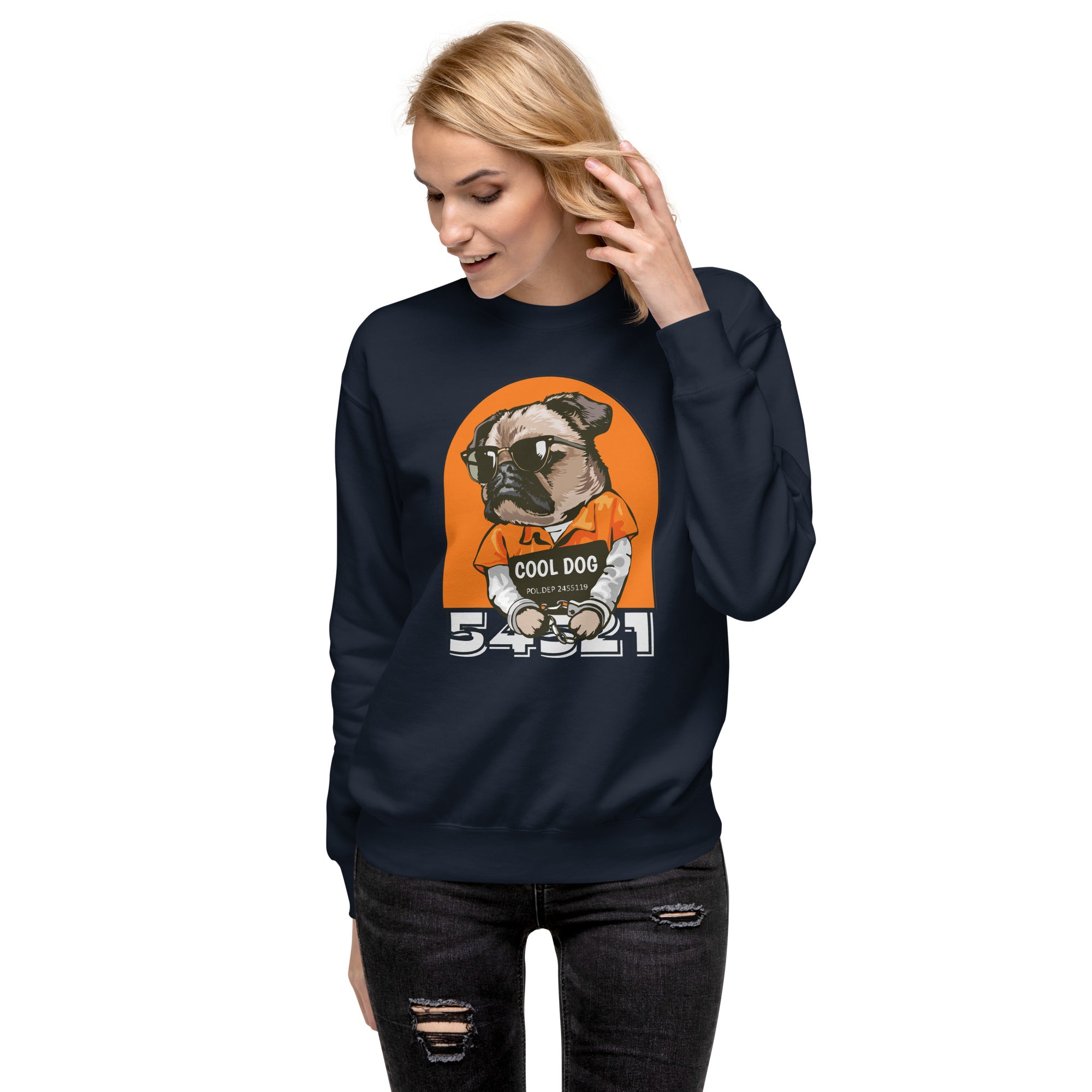 Tough Bulldog Unisex Premium Sweatshirt