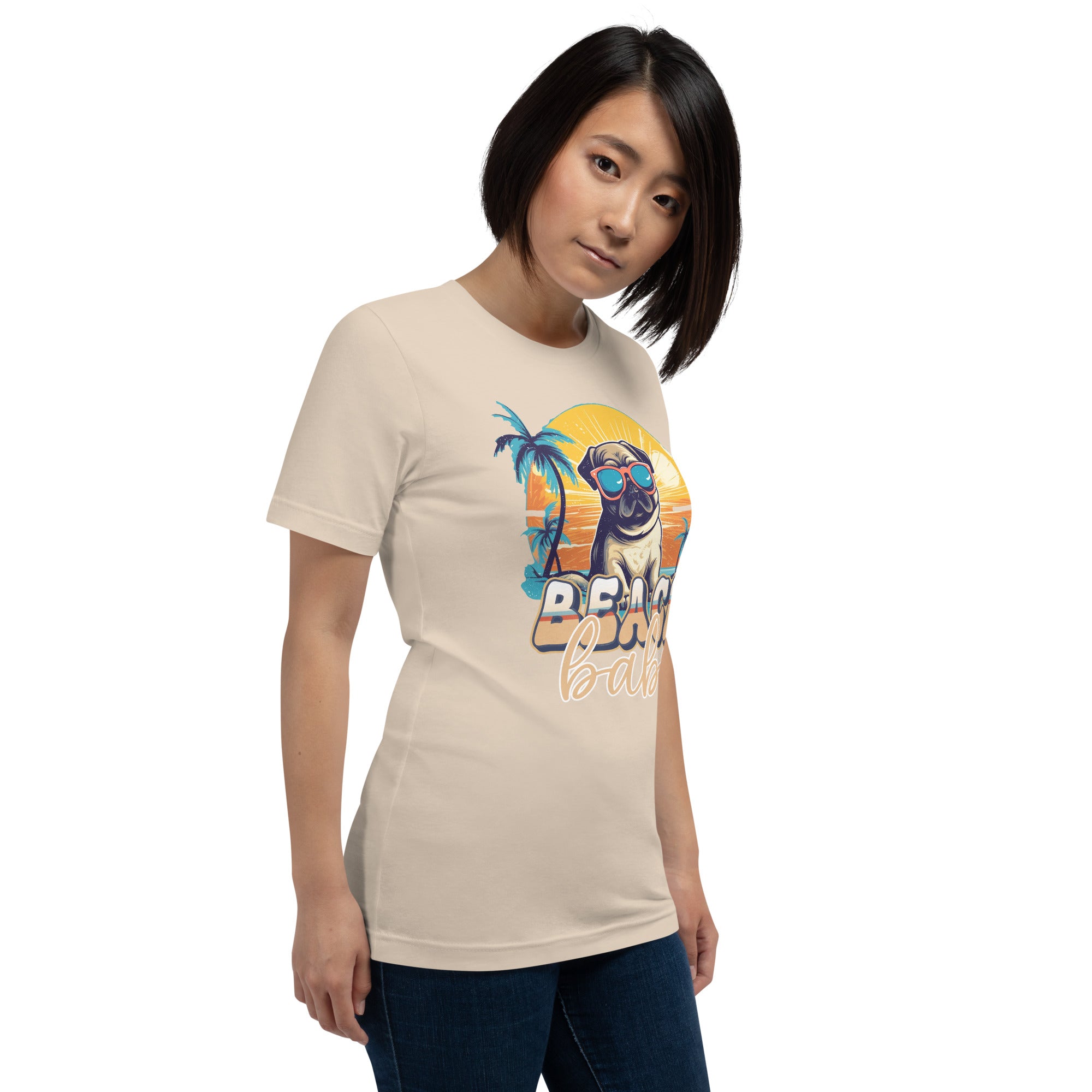 Beach Bulldog Unisex T-shirt