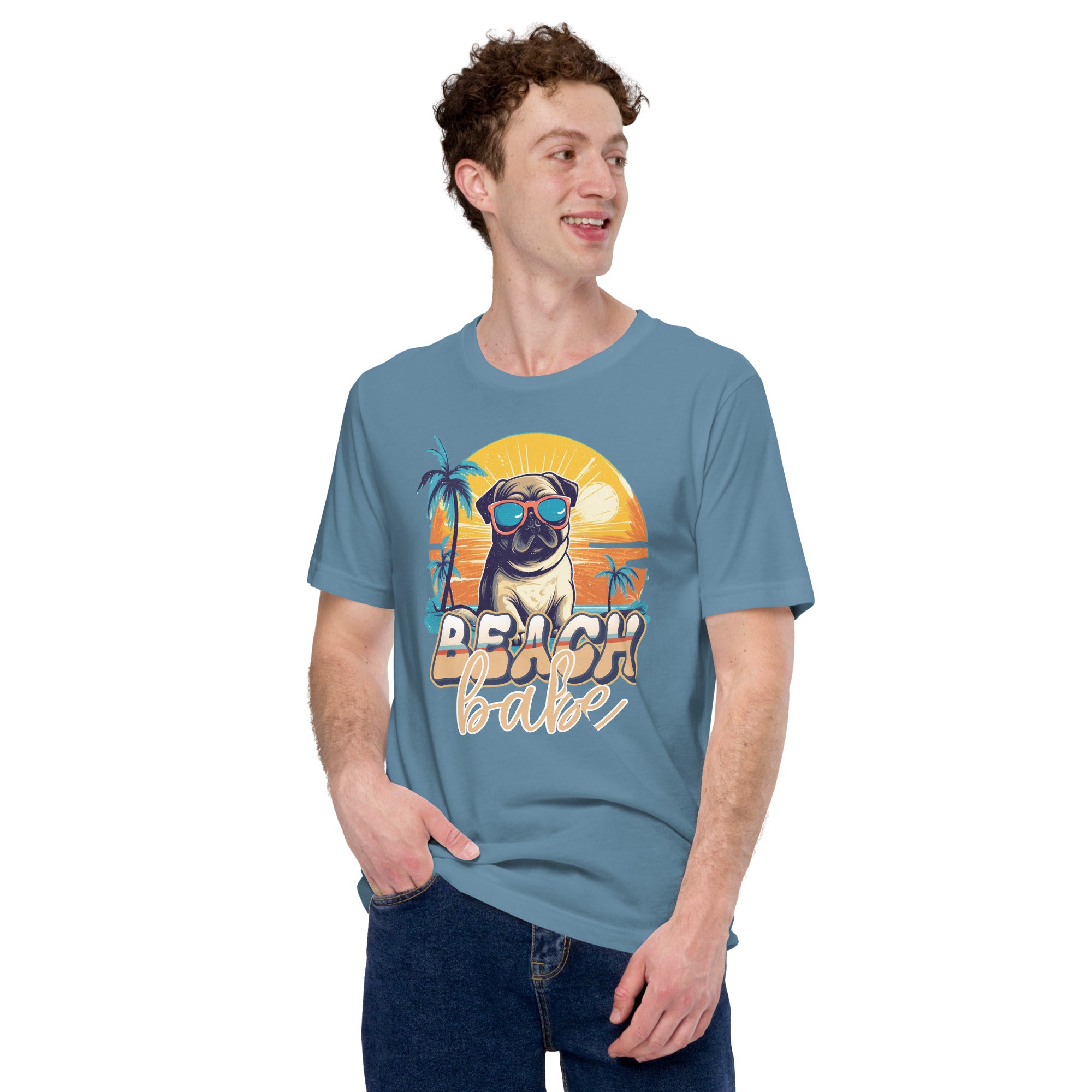 Beach Bulldog Unisex T-shirt