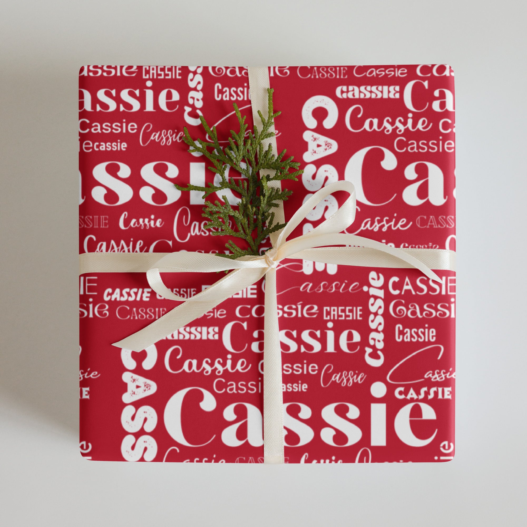 Personalized Custom Gift Wrapping paper sheets