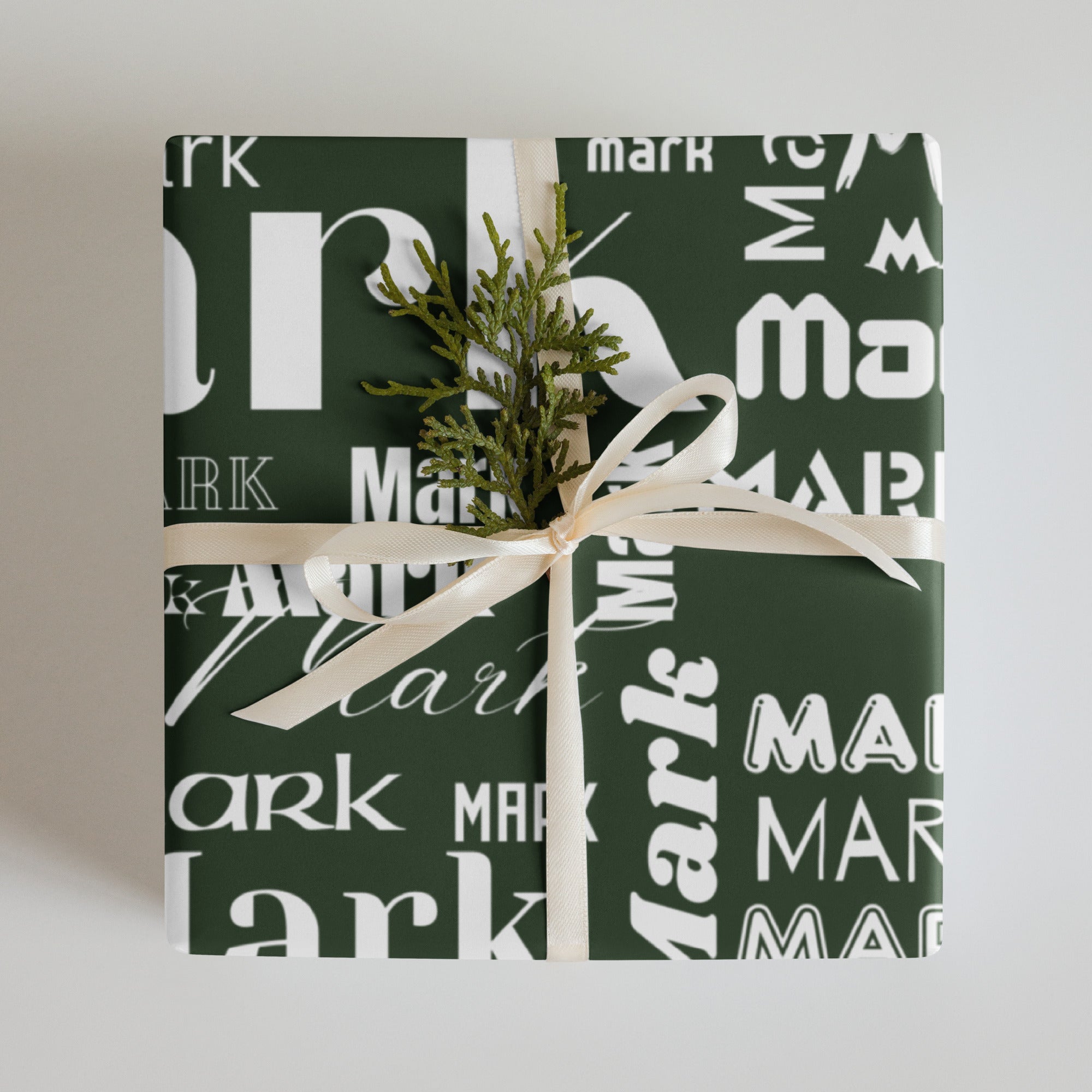 Personalized Wrapping paper sheets