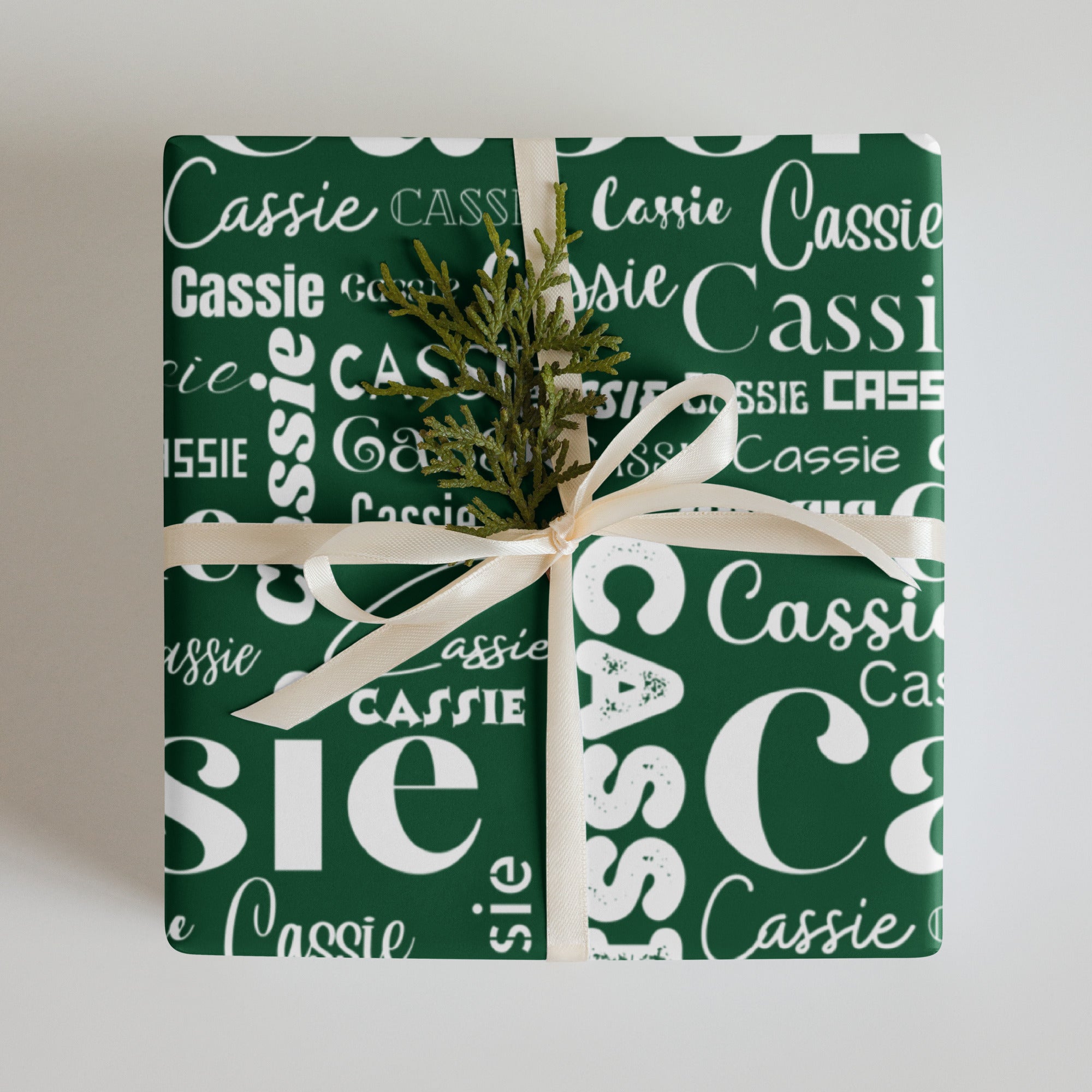 Custom Gift Wrapping Sheets