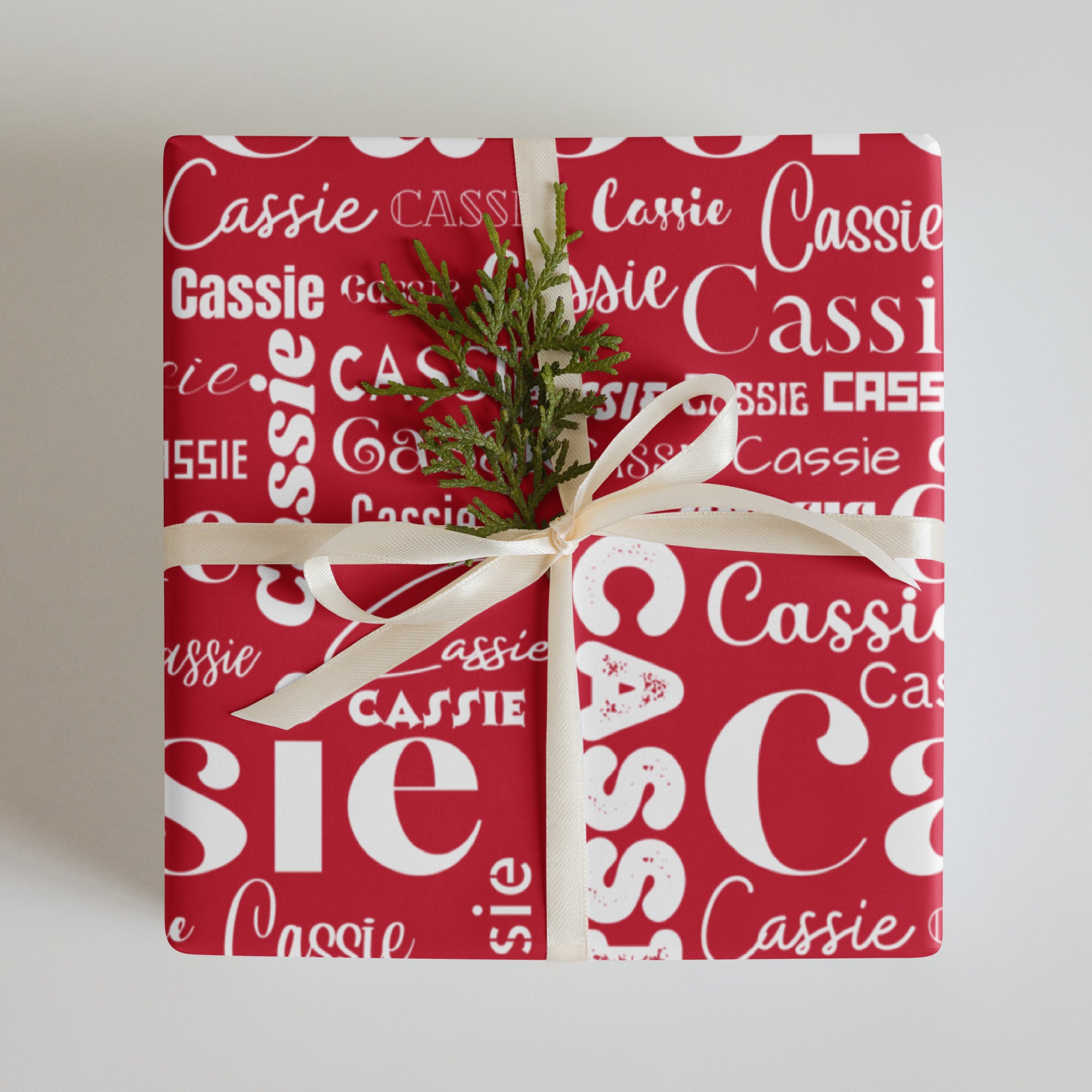 Personalized Custom Gift Wrapping paper sheets